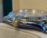 Rolex - Pre-owned Two Tone Yellow Gold Datejust 41 Mother of Pearl Diamond Dial Jubilee Bracelet 126333