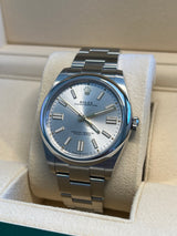 Rolex - Unworn Oyster Perpetual 41mm Silver Dial 124300