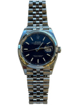 Rolex - Pre-owned Datejust 36 Blue Motif Dial Jubilee Bracelet 126200