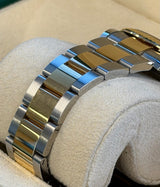 Rolex - Pre-owned Two Tone Yellow Gold Datejust 41 Wimbledon Roman Dial Oyster Bracelet 126333