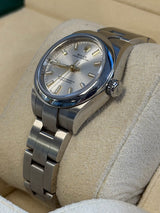 Rolex - Pre-owned Oyster Perpetual 28 Silver Dial 276200