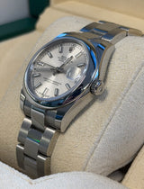 Rolex - Pre-owned Datejust 31 Silver Dial Oyster Bracelet 178240