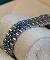 Rolex - Pre-owned Stainless Steel Lady-Datejust 28mm Silver Diamond Star Dial Diamond Bezel Jubilee Bracelet 279384RBR