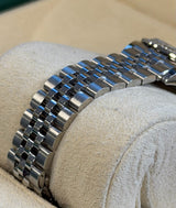 Rolex - Pre-owned Stainless Steel Lady-Datejust 28mm Silver Diamond Star Dial Diamond Bezel Jubilee Bracelet 279384RBR