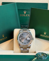 Rolex - Unworn Datejust 36 Wimbledon Dial Oyster Bracelet 126234