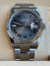 Rolex - Unworn Datejust 36 Wimbledon Dial Oyster Bracelet 126234