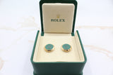 Rolex- New 2026 Green A1038GREEN Cufflinks