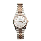 Rolex - Unworn Two Tone Rose Gold Datejust 36 Mother of Pearl Dial Jubilee Bracelet 126201