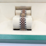 Rolex - Unworn Two Tone Rose Gold Datejust 36 Mother of Pearl Dial Jubilee Bracelet 126201