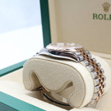 Rolex - Unworn Two Tone Rose Gold Datejust 36 Mother of Pearl Dial Jubilee Bracelet 126201