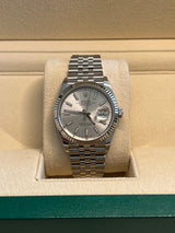 Rolex - Pre-owned Datejust 36mm Silver Dial Jubilee Bracelet 126234