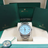 Rolex - Pre-owned Oyster Perpetual 41 Tiffany Blue Dial 124300