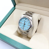 Rolex - Pre-owned Oyster Perpetual 41 Tiffany Blue Dial 124300