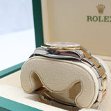 Rolex -Unworn Two Tone Daytona White Racing Dial 116523 NOS FULL STICKERS