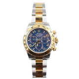 Rolex - Unworn Two Tone Yellow Gold Daytona Blue Dial 116503 NOS FULL STICKERS