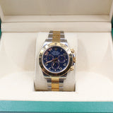 Rolex - Unworn Two Tone Yellow Gold Daytona Blue Dial 116503 NOS FULL STICKERS