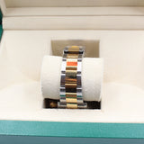 Rolex - Unworn Two Tone Yellow Gold Daytona Blue Dial 116503 NOS FULL STICKERS