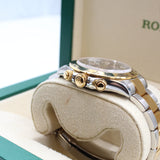 Rolex - Unworn Two Tone Yellow Gold Daytona Blue Dial 116503 NOS FULL STICKERS