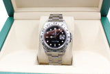 Rolex - Unworn Explorer II 40mm Black Dial 16570 NOS FULL STICKERS