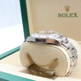 Rolex - Unworn Explorer II 40mm Black Dial 16570 NOS FULL STICKERS
