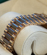 Rolex - Unworn Rose Gold Day-Date 40 Presidential Chocolate Index Dial 228235