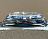 Rolex - Pre-owned Datejust 36 Green Palm Motif Diamond Dial Oyster Bracelet 126234