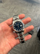 Rolex - Unworn Datejust 36 Blue Diamond Dial Oyster Bracelet 126234