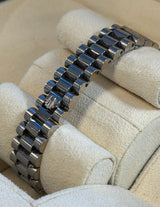 Rolex - Pre-owned White Gold Lady-Datejust 26mm Silver Diamond Dial 179179