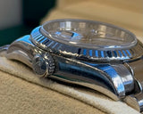 Rolex - Pre-owned White Gold Lady-Datejust 26mm Silver Diamond Dial 179179