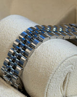 Rolex - Pre-owned Stainless Steel Lady-Datejust 28mm Silver Star Diamond Dial Jubilee Bracelet 279174