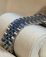 Rolex - Pre-owned Stainless Steel Lady-Datejust 28mm Silver Star Diamond Dial Jubilee Bracelet 279174