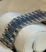 Rolex - Pre-owned White Gold Day-Date 36 Presidential Blue Ombre Diamond Dial 128239