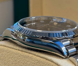 Rolex - Pre-owned White Gold Day-Date 36 Presidential Blue Ombre Diamond Dial 128239