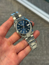 Rolex - Unworn Datejust 41 Blue Index Dial Oyster Bracelet 126300
