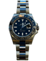 Rolex - Pre-owned GMT-Master II "Bruce Wayne" Oyster Bracelet 126710GRNR