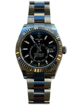 Rolex - Pre-owned Sky-Dweller Black Dial Oyster Bracelet 326934