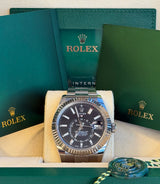 Rolex - Pre-owned Sky-Dweller Black Dial Oyster Bracelet 326934