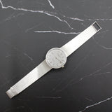 Audemars Piguet -Pre-owned Calatrava White Gold Silver Diamond Dial 5382