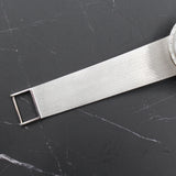 Audemars Piguet -Pre-owned Calatrava White Gold Silver Diamond Dial 5382