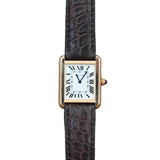 Cartier - Pre-owned  Rose Gold Tank Solo Small 24 x 31mm W5200024