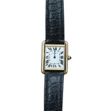 Cartier - Pre-owned Yellow Gold Tank Solo Small 24 x 31mm w1018755