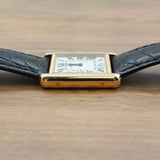 Cartier - Pre-owned Yellow Gold Tank Solo Small 24 x 31mm w1018755