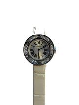 Cartier - Pre-owned White Gold Love 23mm Silver Dial Diamond Bezel WE800331