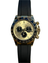 Rolex - Pre-owned Yellow Gold Daytona Champagne "Pikachu" Dial Oysterflex 126518LN