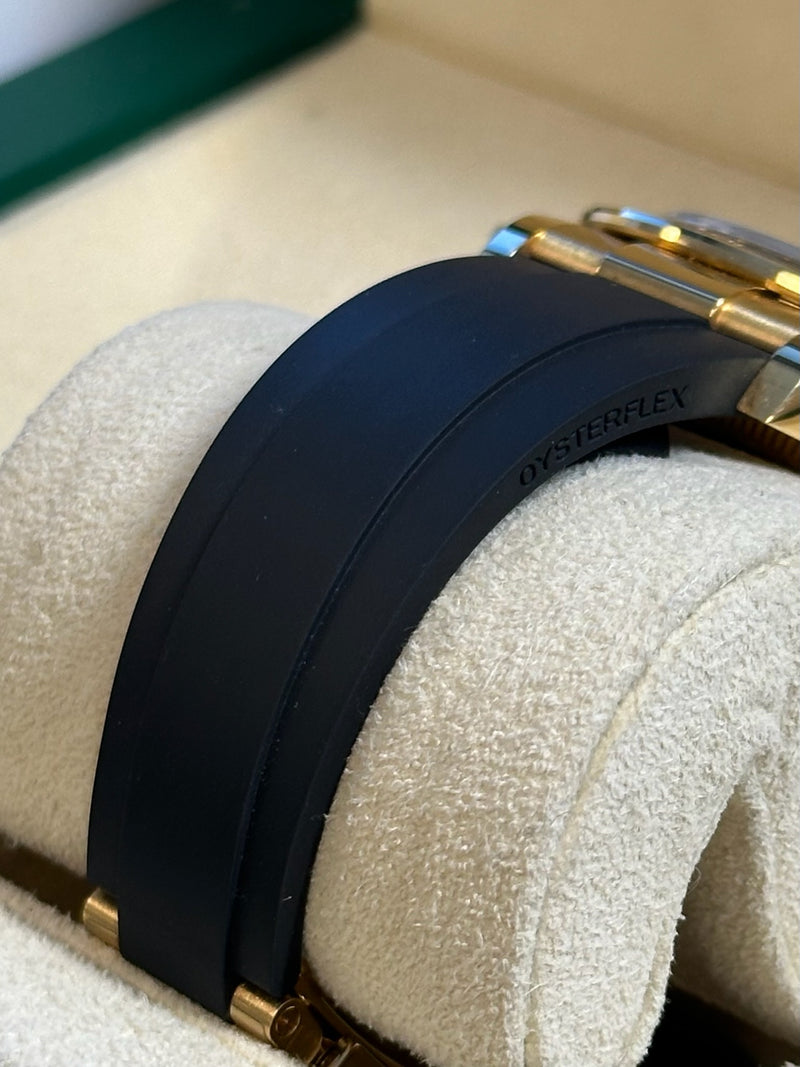 Rolex - Pre-owned Yellow Gold Daytona Champagne "Pikachu" Dial Oysterflex 126518LN