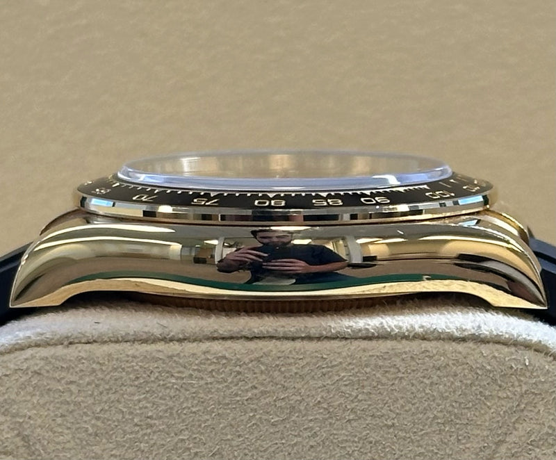 Rolex - Pre-owned Yellow Gold Daytona Champagne "Pikachu" Dial Oysterflex 126518LN