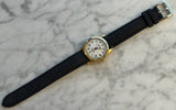 Rolex - Pre-owned Datejust 31 White Roman Dial Leather Strap 6827
