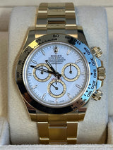 Rolex - Pre-owned Yellow Gold Daytona White Dial 126508