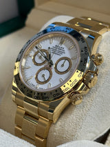 Rolex - Pre-owned Yellow Gold Daytona White Dial 126508