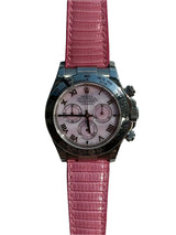 Rolex - Pre-owned White Gold Beach Daytona Pink Dial 116519